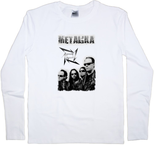 Men's Longsleeve Shirt - Metallica принт 3 - Mfest