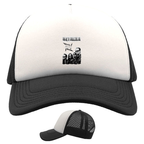 Kids' Trucker Cap - Metallica принт 3 - Mfest