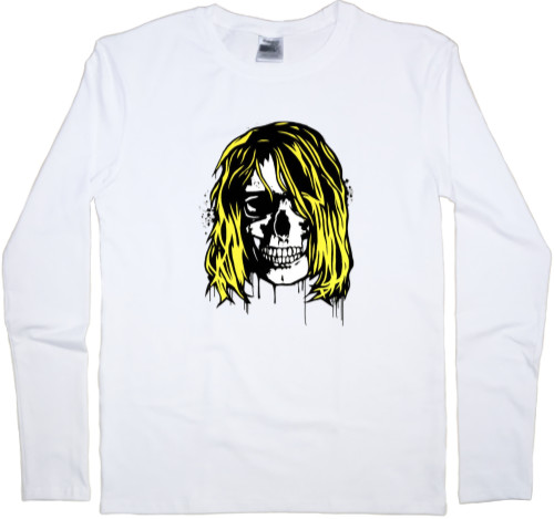 Men's Longsleeve Shirt - Nirvana принт 8 - Mfest