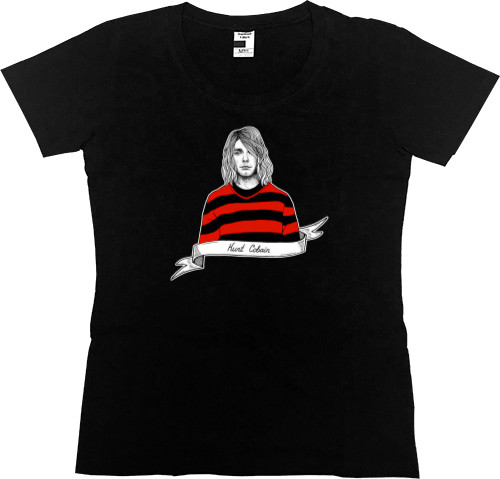 Women's Premium T-Shirt - Nirvana принт 7 - Mfest