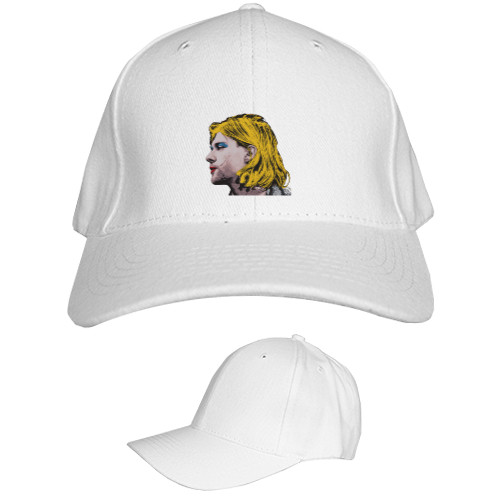 Kids' Baseball Cap 6-panel - Nirvana принт 6 - Mfest