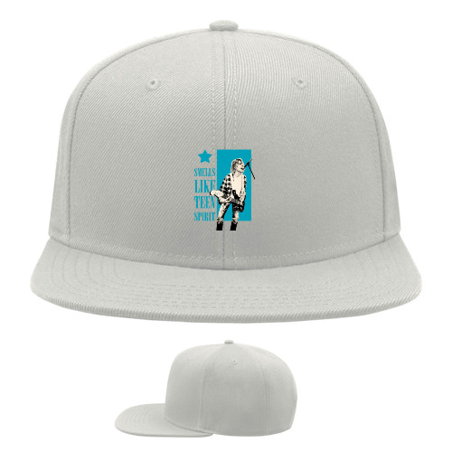 Snapback Baseball Cap - Nirvana принт 4 - Mfest