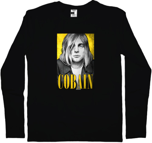 Men's Longsleeve Shirt - Nirvana принт 3 - Mfest