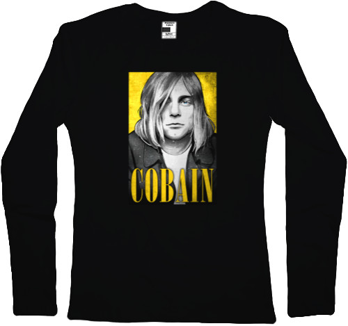 Women's Longsleeve Shirt - Nirvana принт 3 - Mfest