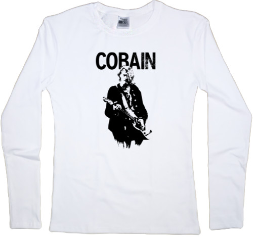 Women's Longsleeve Shirt - Nirvana принт 2 - Mfest