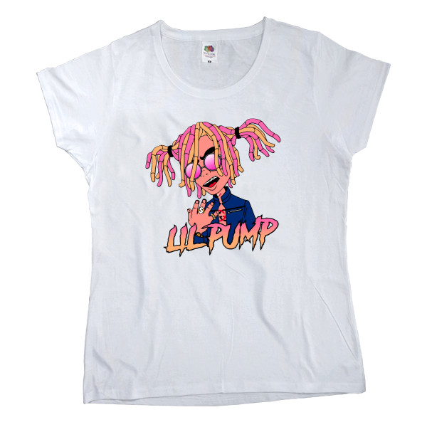 Women's T-shirt Fruit of the loom - Lil Pump 2 - Mfest