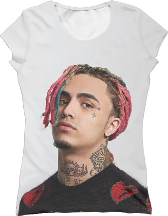 Women's T-Shirt 3D - Lil Pump - Mfest