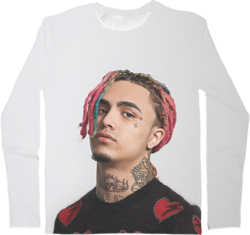 Men's Longsleeve Shirt 3D - Lil Pump - Mfest