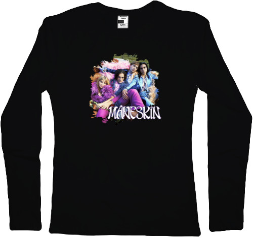 Women's Longsleeve Shirt - Maneskin 2 - Mfest