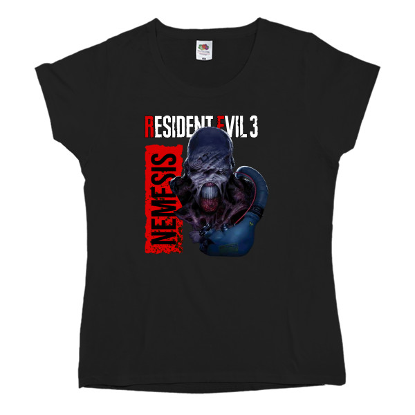 Women's T-shirt Fruit of the loom - Resident Evil 3 Nemesis - Mfest