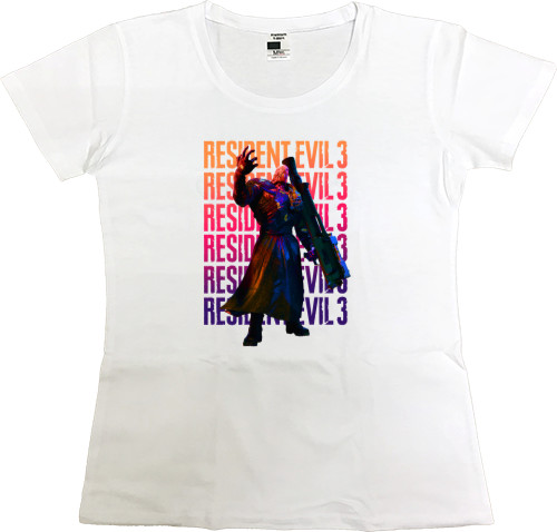 Women's Premium T-Shirt - Resident Evil 3 (2) - Mfest