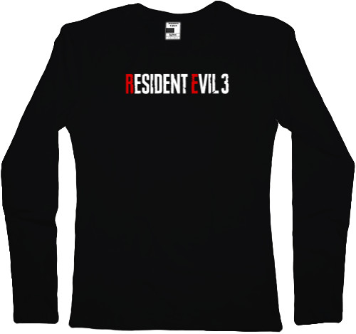 Women's Longsleeve Shirt - Resident Evil 3 Logo - Mfest