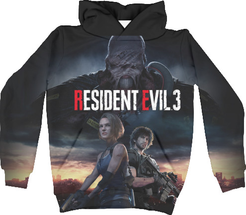 Unisex Hoodie 3D - Resident Evil 3 - Mfest