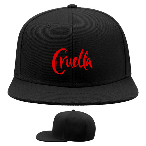 Snapback Baseball Cap - Cruella / Круэлла - Mfest