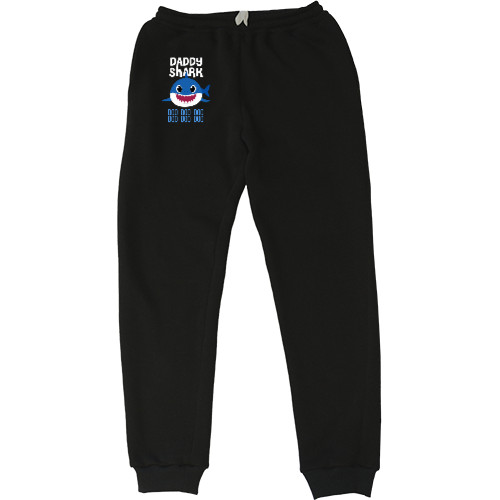 Kids' Sweatpants - Daddy Shark - Mfest