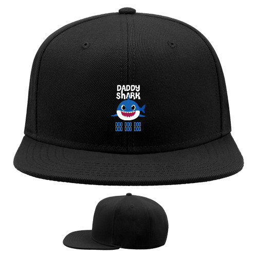 Snapback Baseball Cap - Daddy Shark - Mfest