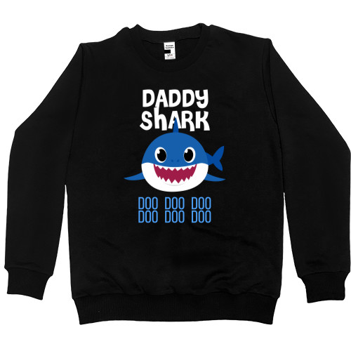 Women's Premium Sweatshirt - Daddy Shark - Mfest