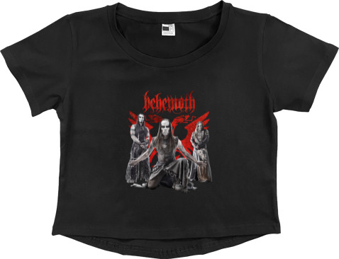 Women's Cropped Premium T-Shirt - Behemoth 3 - Mfest