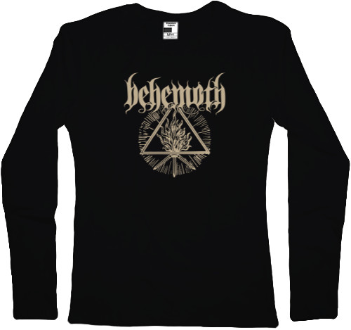 Футболка з Довгим Рукавом Жіноча - Behemoth Logo - Mfest