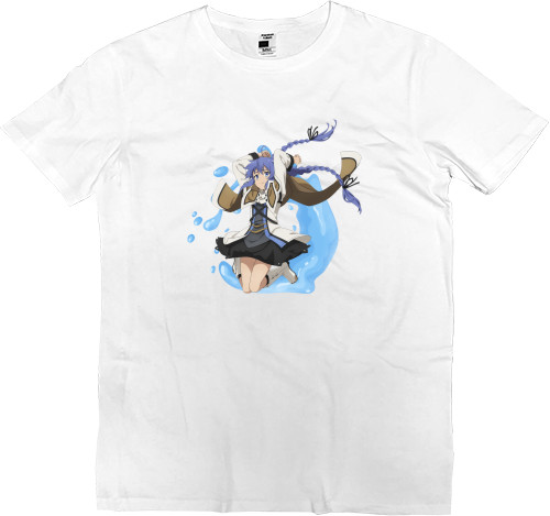 Men’s Premium T-Shirt - Roxy Migurdia 2 (Mushoku Tensei: Jobless Reincarnation) - Mfest