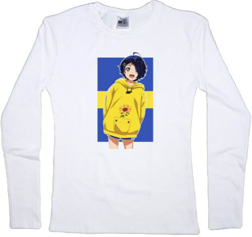 Women's Longsleeve Shirt - Приоритет чудо-яйца / Wonder Egg Priority 2 - Mfest