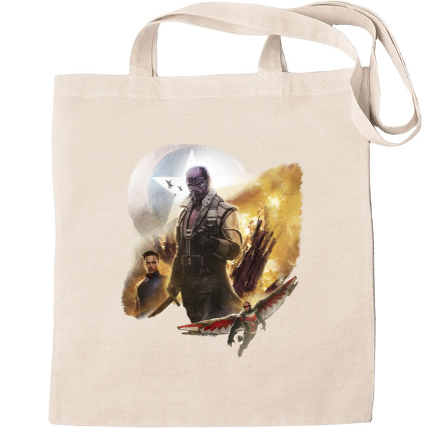 Tote Bag - Сокол и Зимний солдат 3 - Mfest