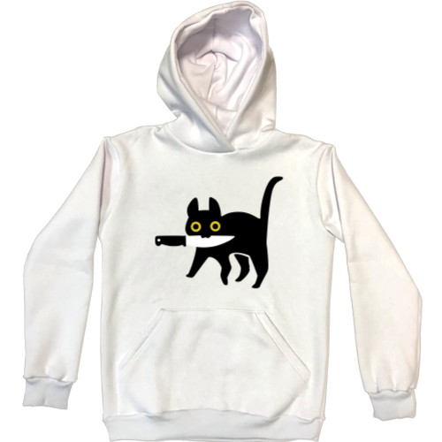 Unisex Hoodie - Knife Cat - Mfest