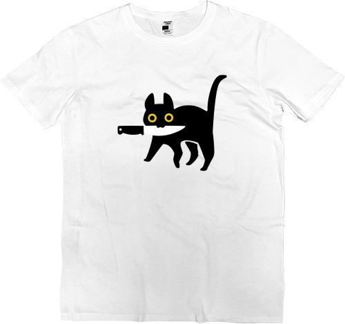 Kids' Premium T-Shirt - Knife Cat - Mfest