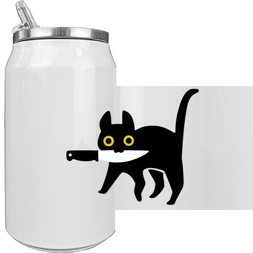 Aluminum Can - Knife Cat - Mfest