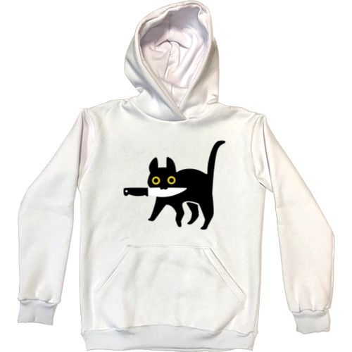 Kids' Premium Hoodie - Knife Cat - Mfest