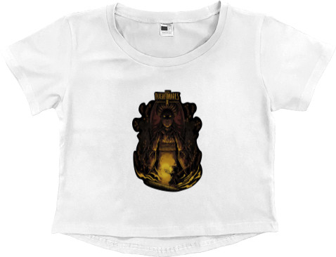 Women's Cropped Premium T-Shirt - Little Nightmares 4 - Mfest