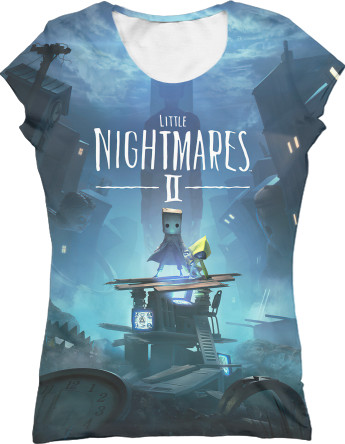 Women's T-Shirt 3D - Little Nightmares 2 - Mfest