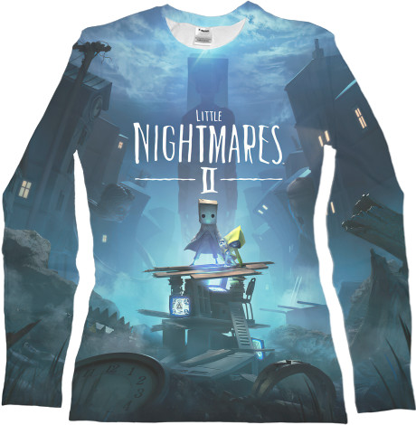 Women's Longsleeve Shirt 3D - Little Nightmares 2 - Mfest