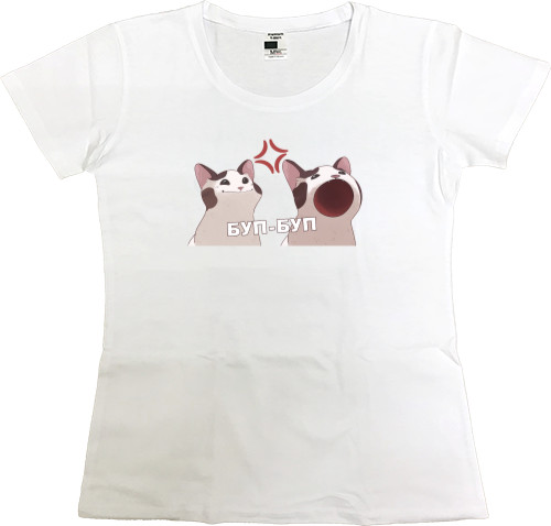 Women's Premium T-Shirt - Pop Cat 2 - Mfest