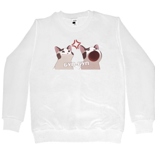 Women's Premium Sweatshirt - Pop Cat 2 - Mfest