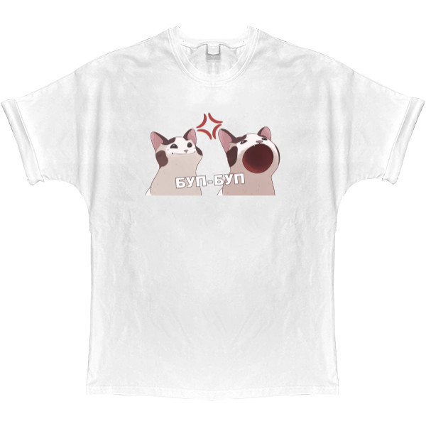 T-shirt Oversize - Pop Cat 2 - Mfest