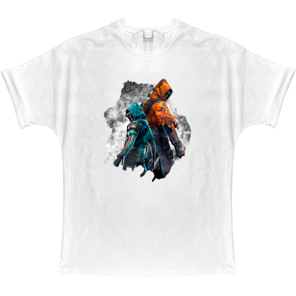 T-shirt Oversize - Longshot Skin (Fortnite) - Mfest