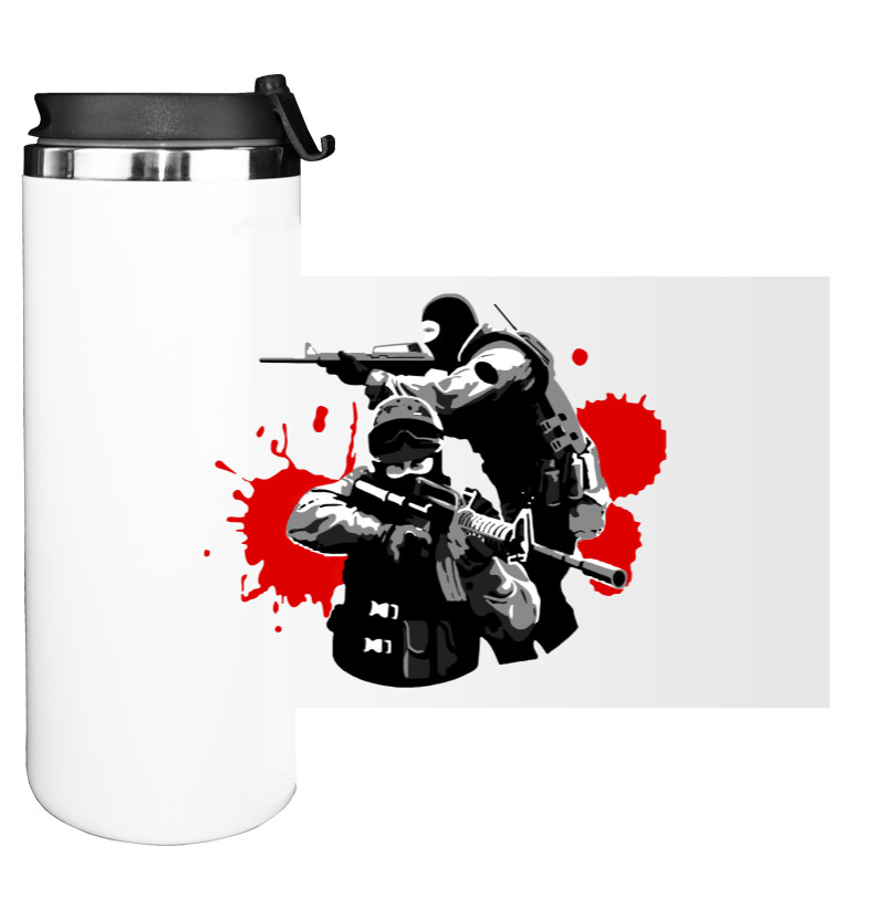 Water Bottle on Tumbler - CS GO 10 - Mfest