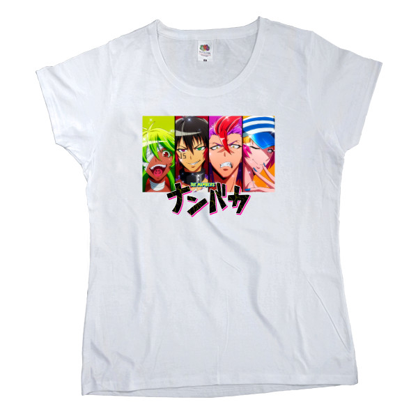 Women's T-shirt Fruit of the loom - Намбака / Nanbaka 2 - Mfest