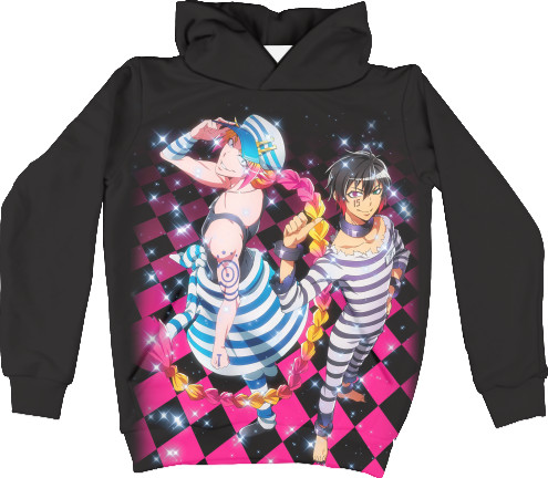 Kids' Hoodie 3D - Намбака / Nanbaka - Mfest