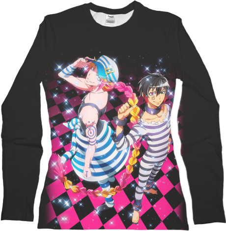 Women's Longsleeve Shirt 3D - Намбака / Nanbaka - Mfest