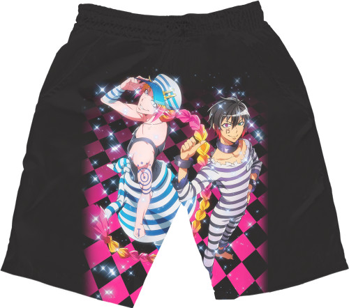 Men's Shorts 3D - Намбака / Nanbaka - Mfest