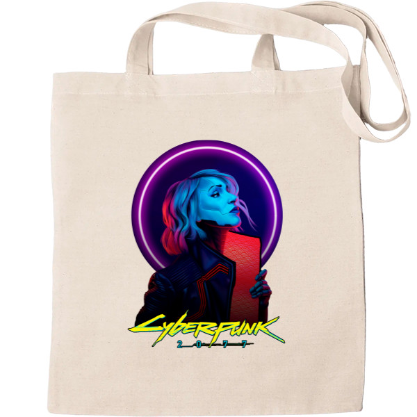 Tote Bag - Cyberpunk 2077 Girl 5 - Mfest