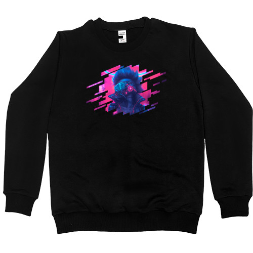 Kids' Premium Sweatshirt - Cyberpunk 2077 Girl 3 - Mfest