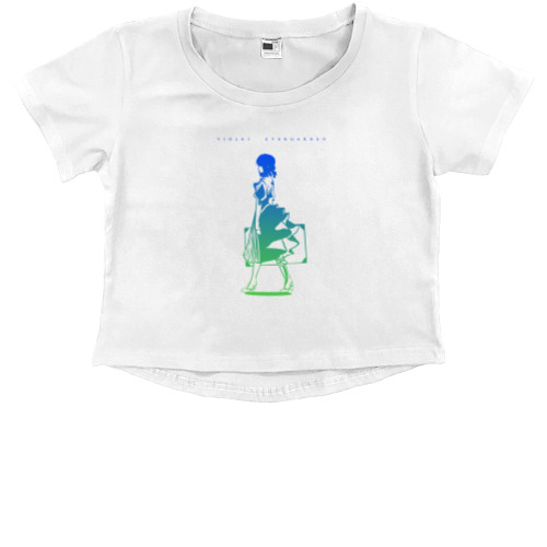 Kids' Premium Cropped T-Shirt - Вайолет Эвергарден / Violet Evergarden 3 - Mfest