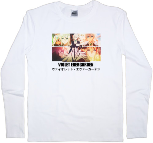 Men's Longsleeve Shirt - Вайолет Эвергарден / Violet Evergarden 2 - Mfest