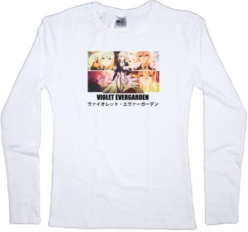 Women's Longsleeve Shirt - Вайолет Эвергарден / Violet Evergarden 2 - Mfest