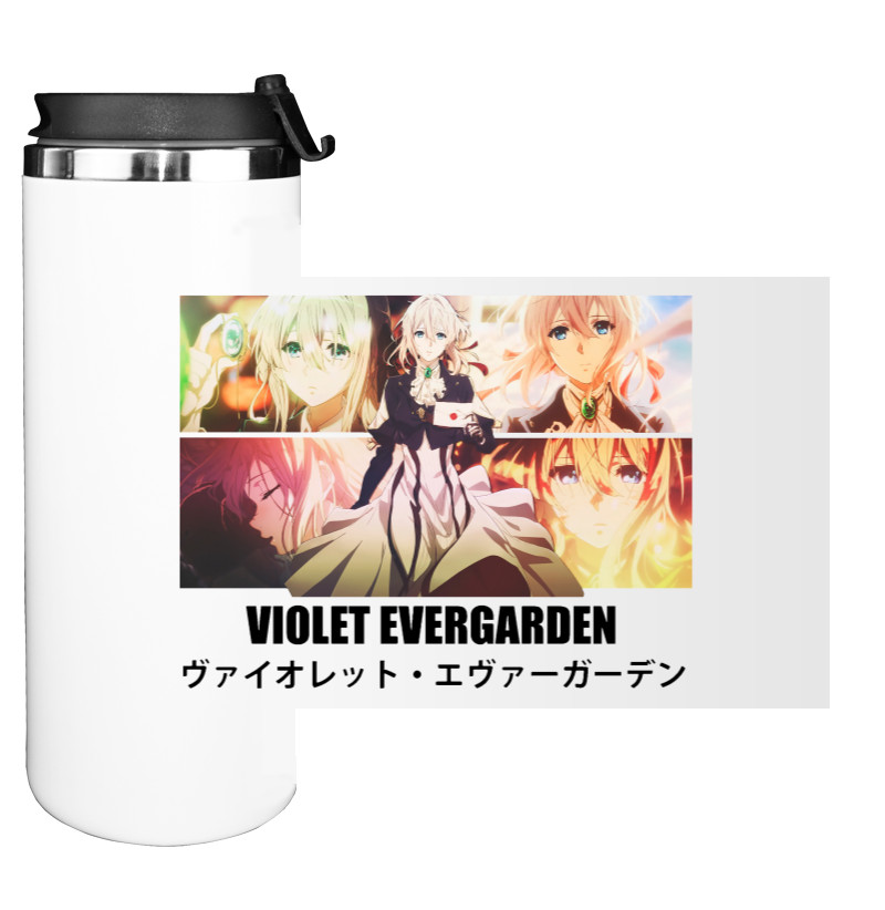 Water Bottle on Tumbler - Вайолет Эвергарден / Violet Evergarden 2 - Mfest