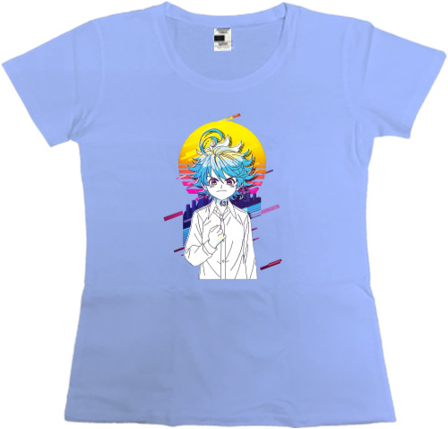 Women's Premium T-Shirt - Emma (Обещанный Неверленд / Yakusoku no Neverland) - Mfest