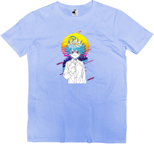 Men’s Premium T-Shirt - Emma (Обещанный Неверленд / Yakusoku no Neverland) - Mfest